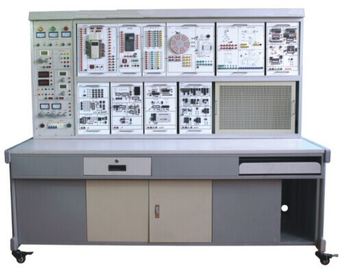 TY-83A 型工业自动化综合实训装置  （ PLC+ 变频器 + 触摸屏 + 单片机）